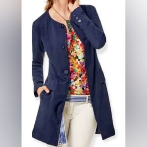 Navy Blue Women's Coat